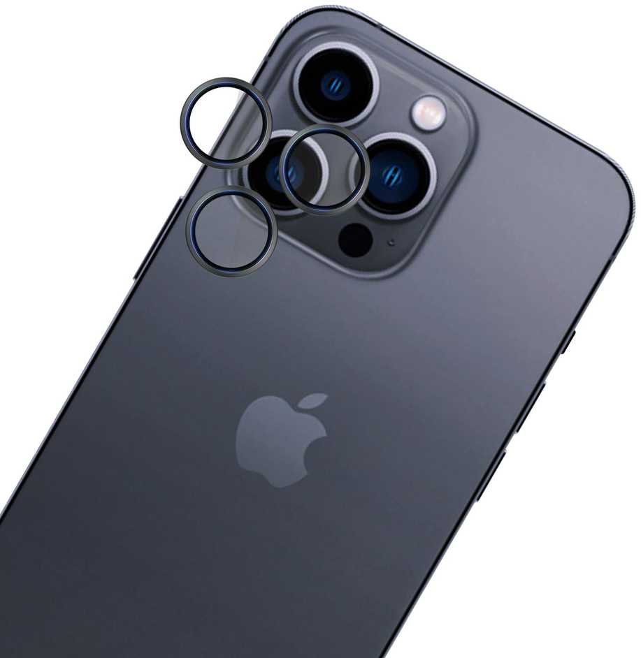 3mk Hardy Lens Protection Pro Kameros apsauga with Juodas Frame Apple iPhone 16 Pro / 16 Pro Max