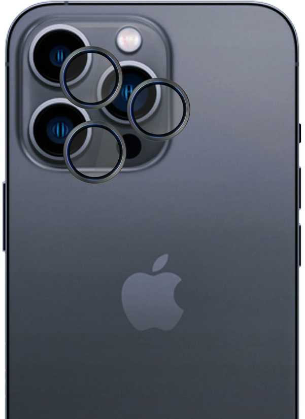 3mk Hardy Lens Protection Pro Kameros apsauga with Juodas Frame Apple iPhone 16 Pro / 16 Pro Max