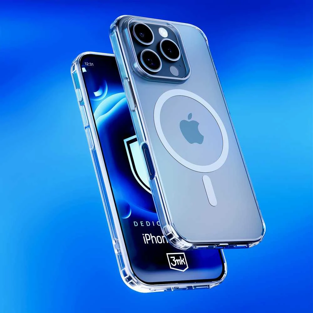 3mk MagCase with MagSafe Apple iPhone 16 Pro - dėklas telefonui skaidrus