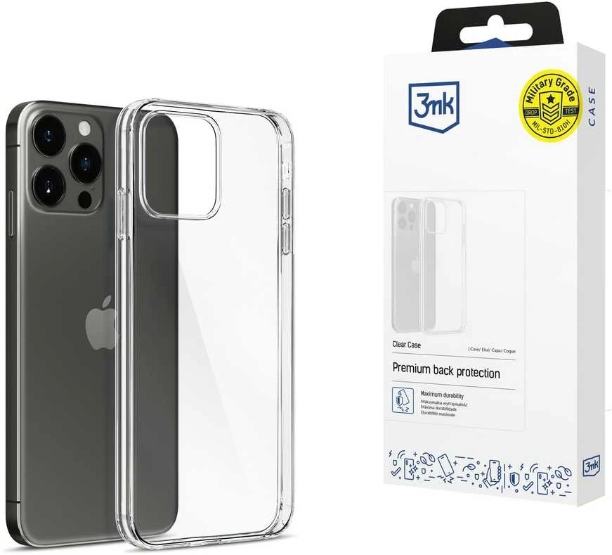 Dėklas 3mk Clear Case 1,2mm Apple iPhone 16 Pro Max