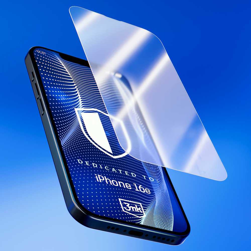 3MK FlexibleGlass Pro Hybrid stiklo apsauginis stikliukas Apple iPhone 16E telefonui