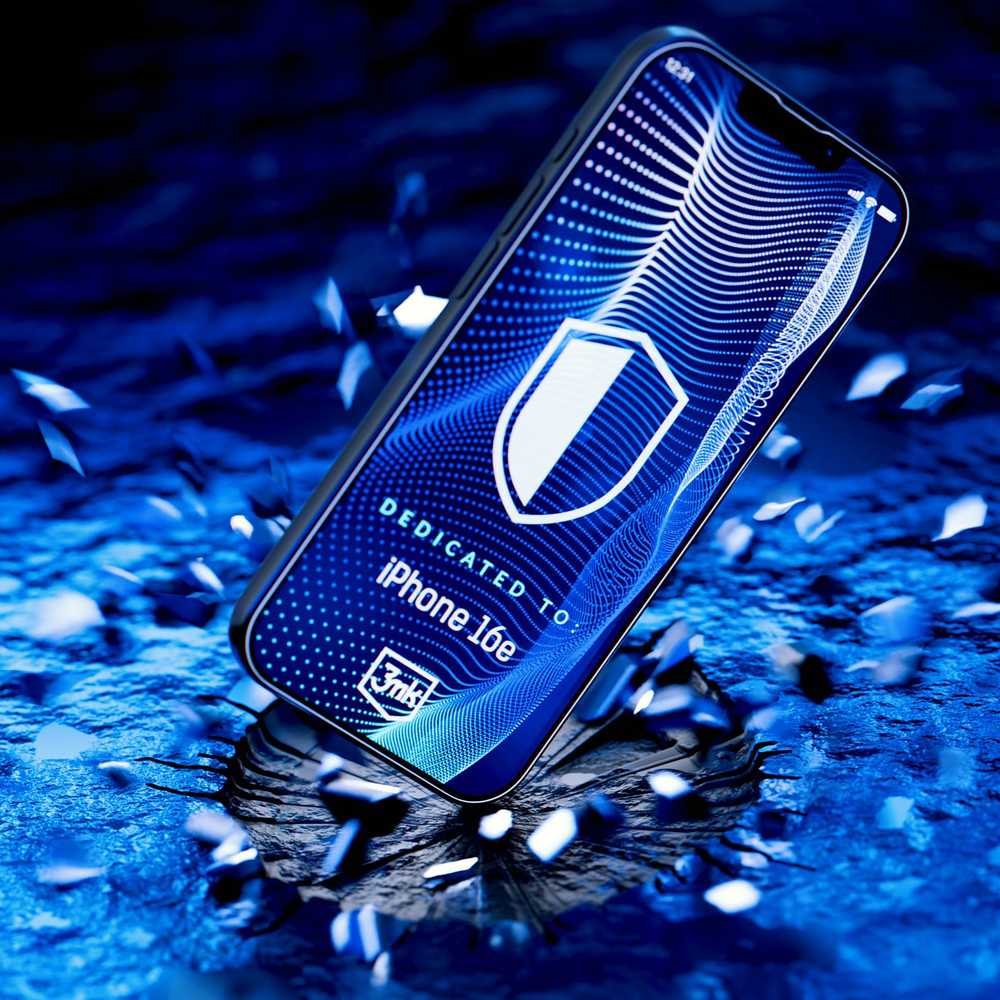 3MK FlexibleGlass Pro Hybrid stiklo apsauginis stikliukas Apple iPhone 16E telefonui