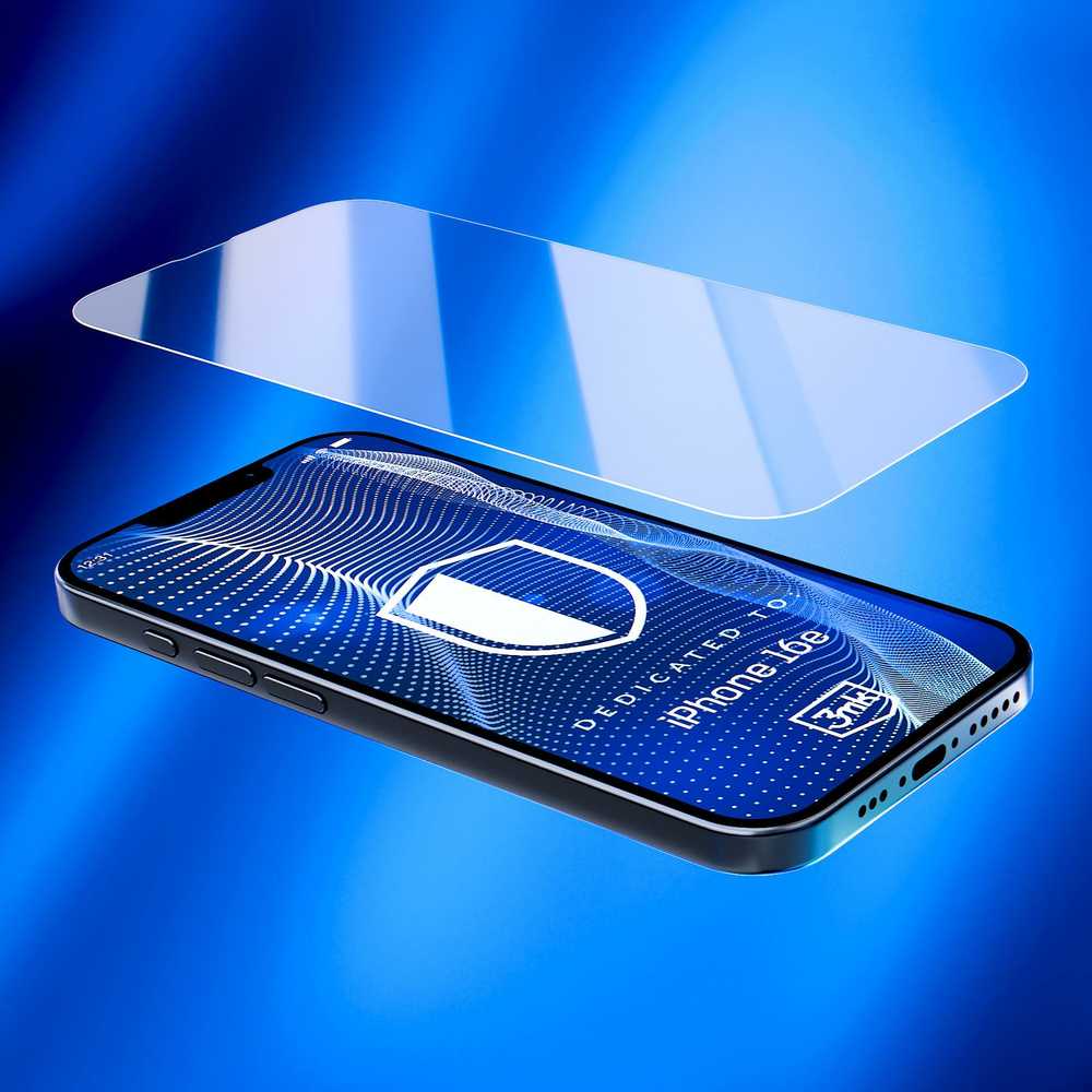 3MK FlexibleGlass Pro Hybrid stiklo apsauginis stikliukas Apple iPhone 16E telefonui