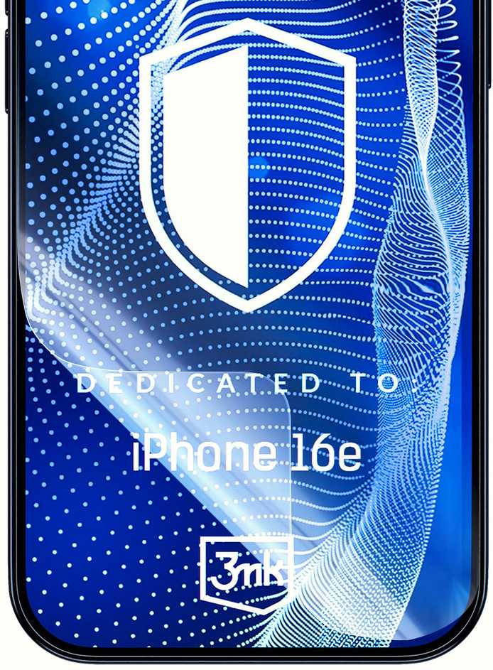 3MK FlexibleGlass Pro Hybrid stiklo apsauginis stikliukas Apple iPhone 16E telefonui