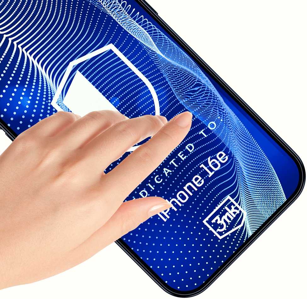 3MK FlexibleGlass Pro Hybrid stiklo apsauginis stikliukas Apple iPhone 16E telefonui