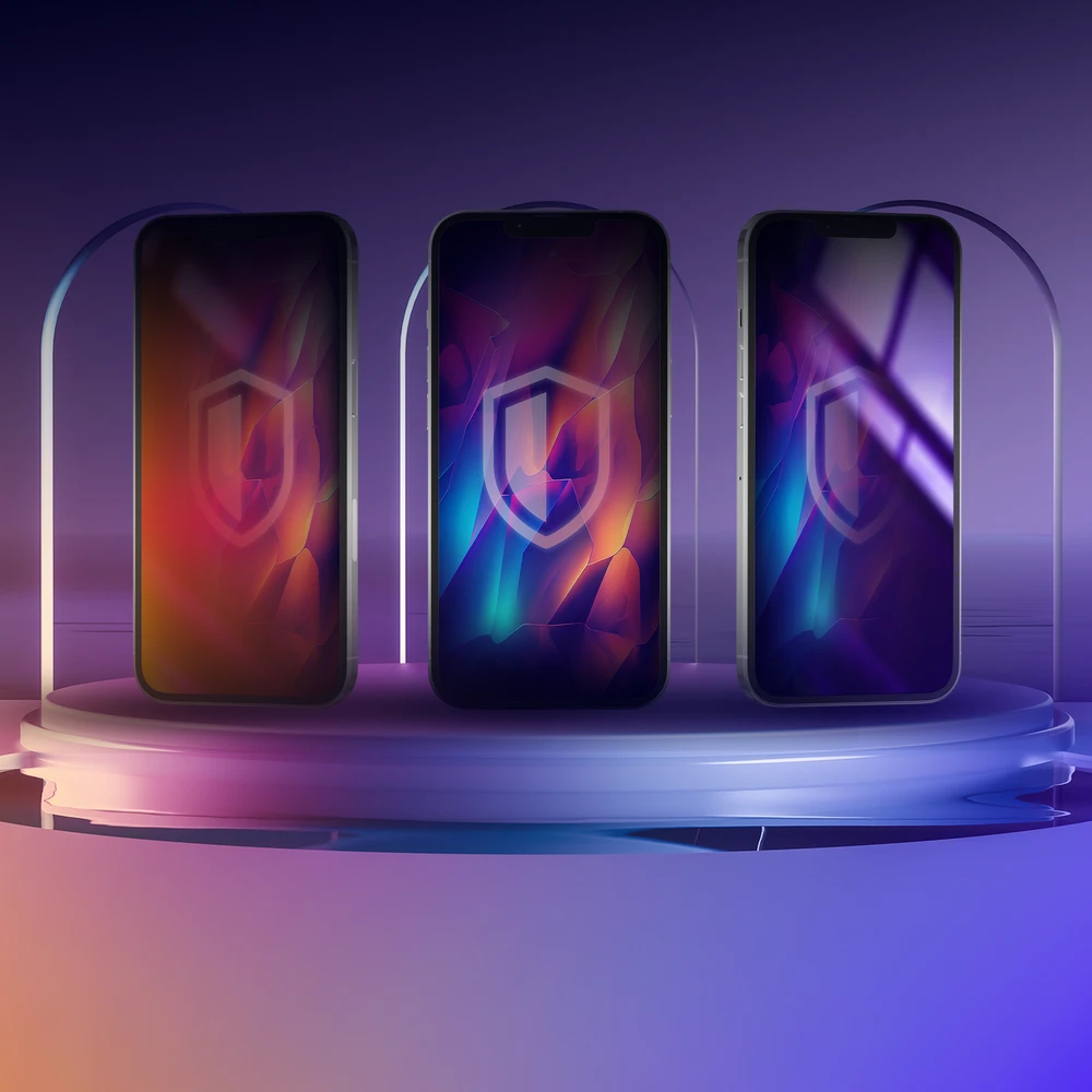 3mk Rainbow Privacy grūdintas stiklas skirtas Apple iPhone 16e