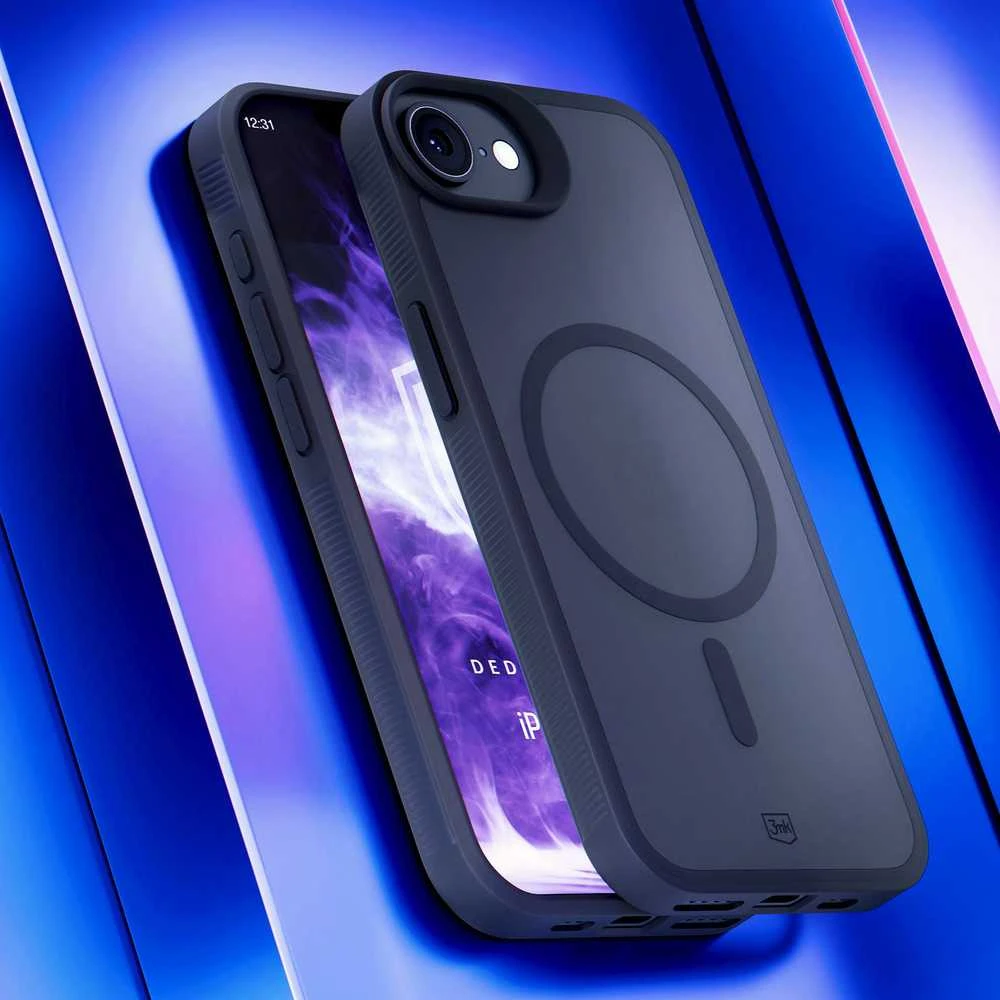 Dėklas Apple iPhone 16E – 3mk Smoke MagCase