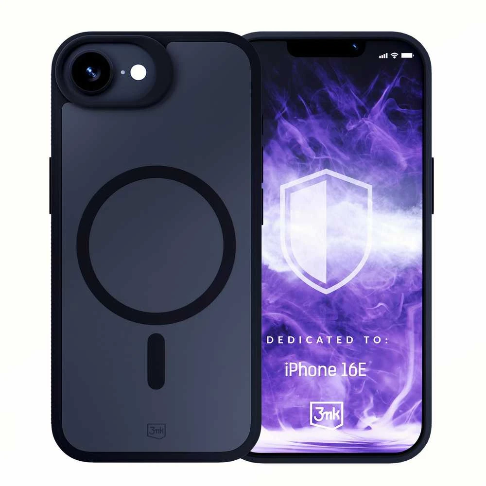 Dėklas Apple iPhone 16E – 3mk Smoke MagCase