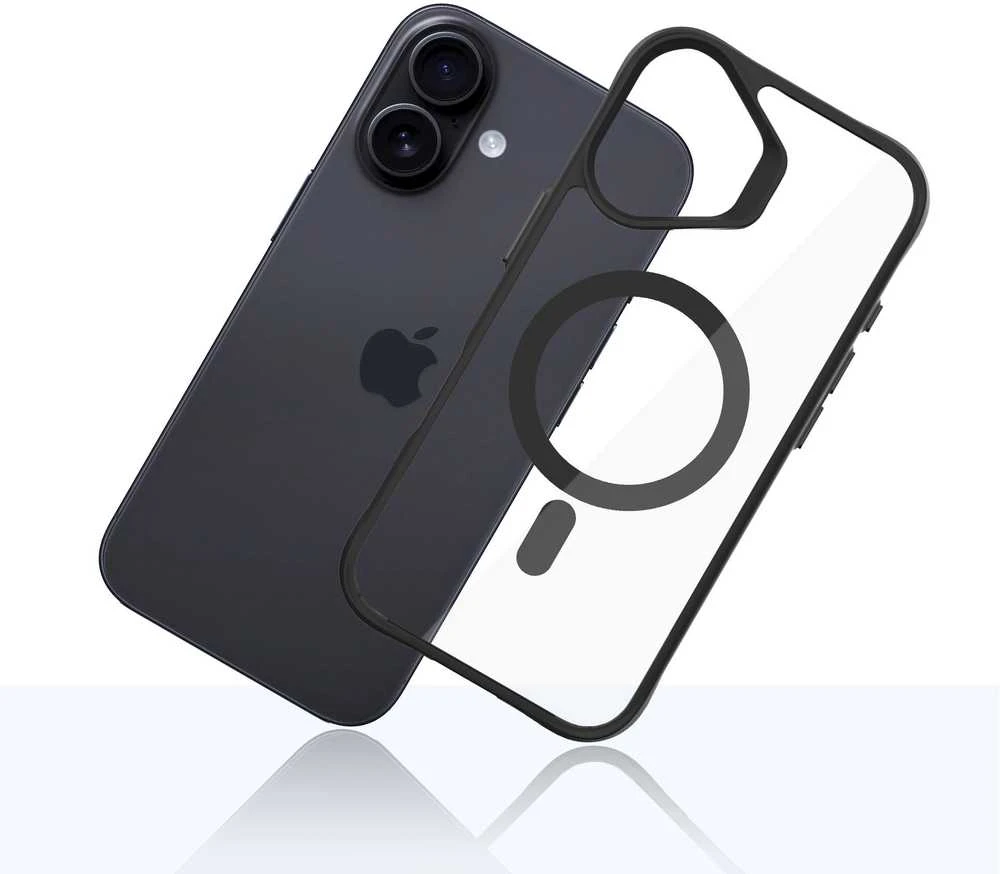 Dėklas 3Mk Apsauginis 3mk Satin Armor MagCase iPhone 17 - Juodas
