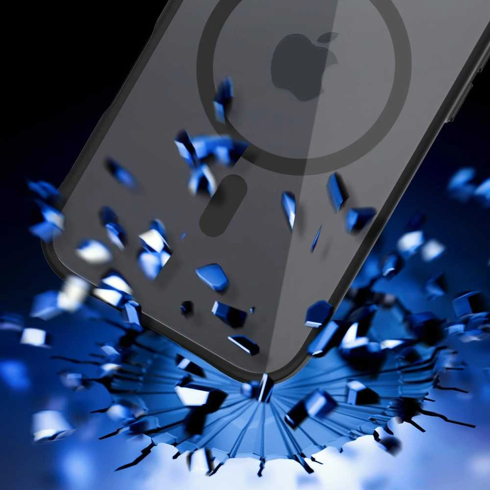 Dėklas 3Mk Apsauginis 3mk Satin Armor MagCase iPhone 17 - Juodas