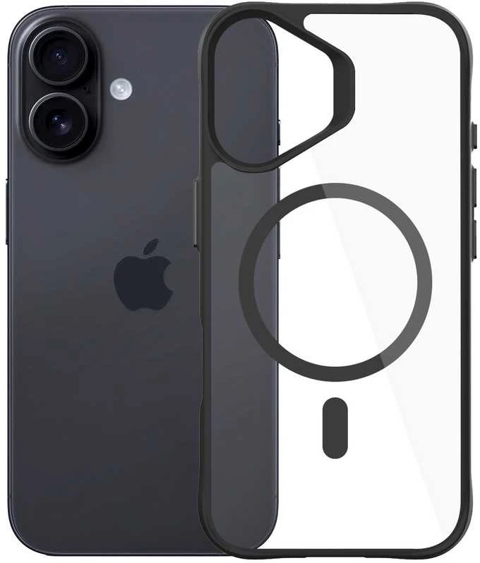 Dėklas 3Mk Apsauginis 3mk Satin Armor MagCase iPhone 17 - Juodas