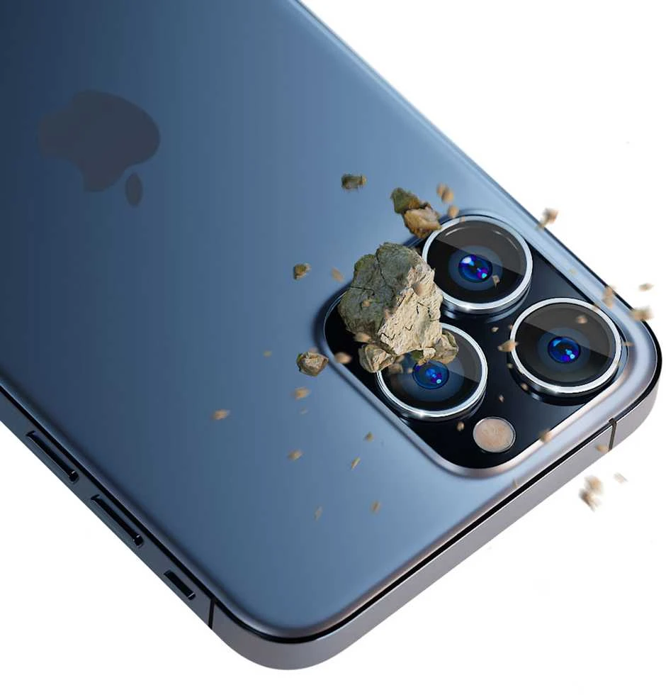 3MK objektyvo apsaugos Pro dėklas Apple iPhone 17 Pro / 17 Pro Max pilkas