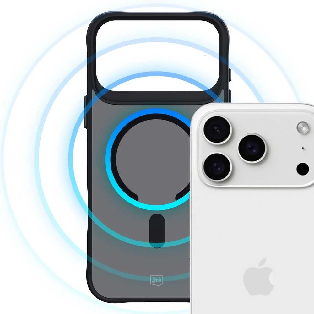 Dėklas 3MK Smoke MagCase skirtas Apple Apple iPhone 17 Pro
