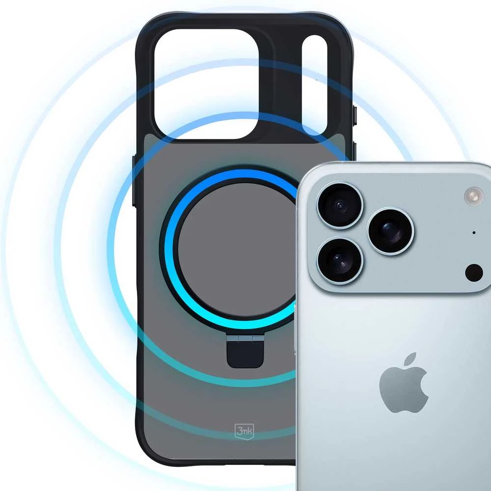 Dėklas 3MK Smoke Dėklas Mag&Stir do Apple Apple iPhone 17 Pro Max