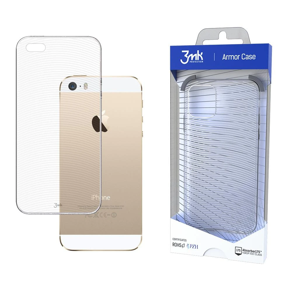 3mk Armor Apple iPhone 5 / 5S / SE - dėklas telefonui skaidrus