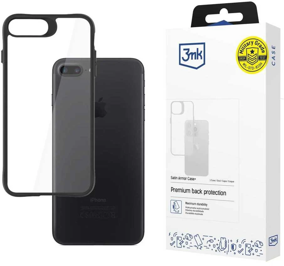 3MK SATINARMOR+ dėklas iPhone 6 Plus, skirtas kariniam naudojimui