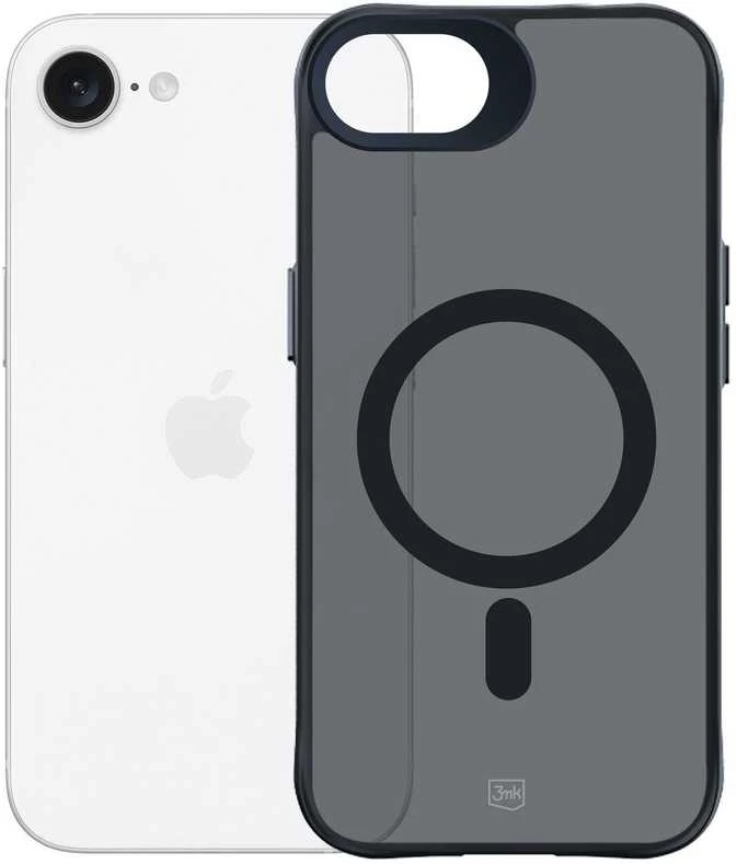 Dėklas Apple iPhone 16E – 3mk Smoke MagCase