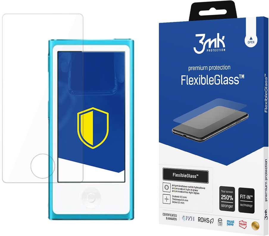 3MK Lankstus stiklas NANO 7G IPOD