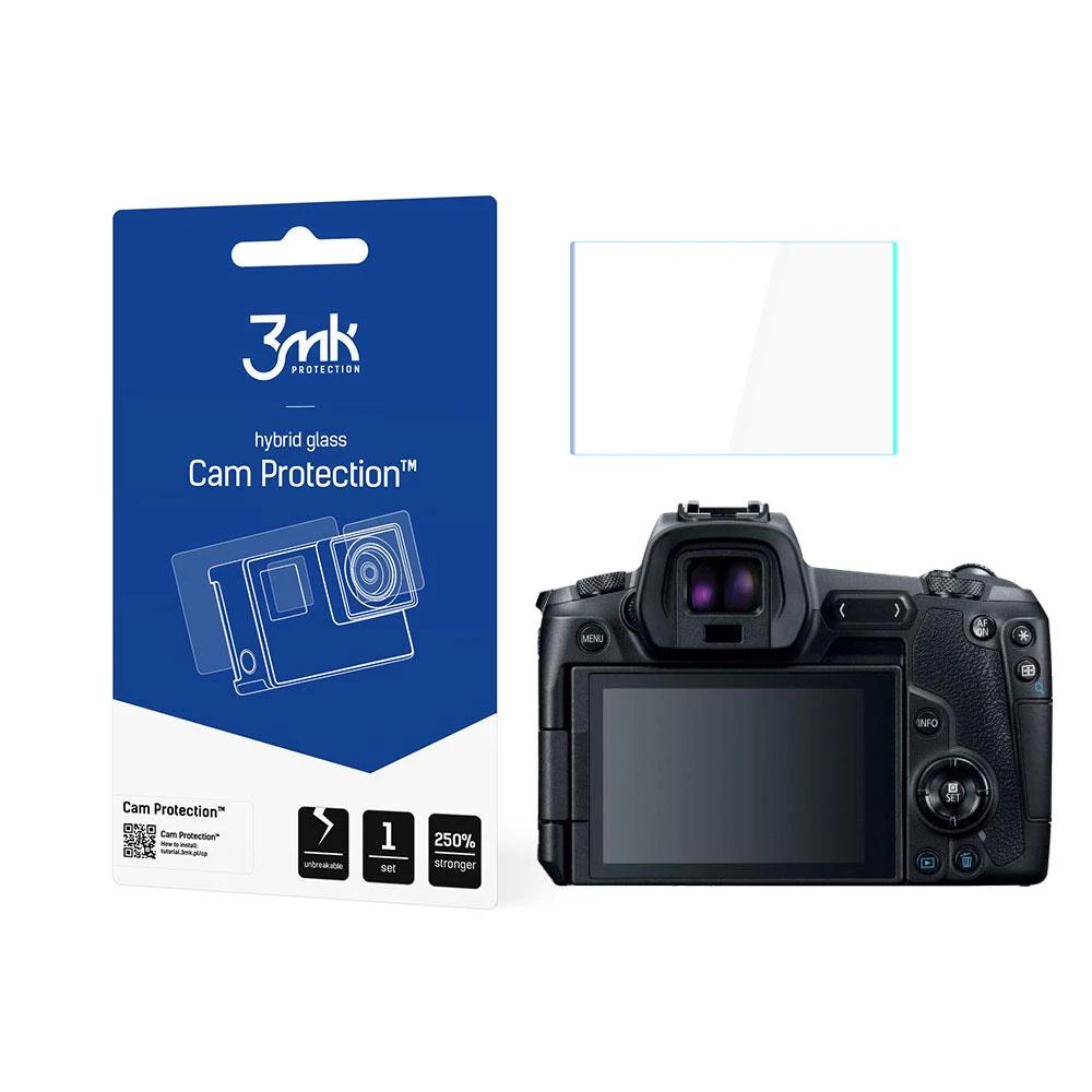3mk Cam Protection apsauginis stiklas, skirtas Canon EOS R