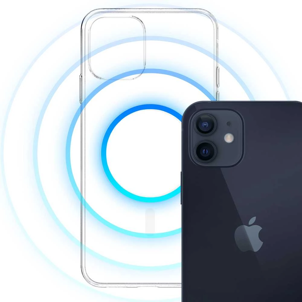 Dėklas 3MK skaidrus MagDėklas Apple iPhone 12/12 Pro