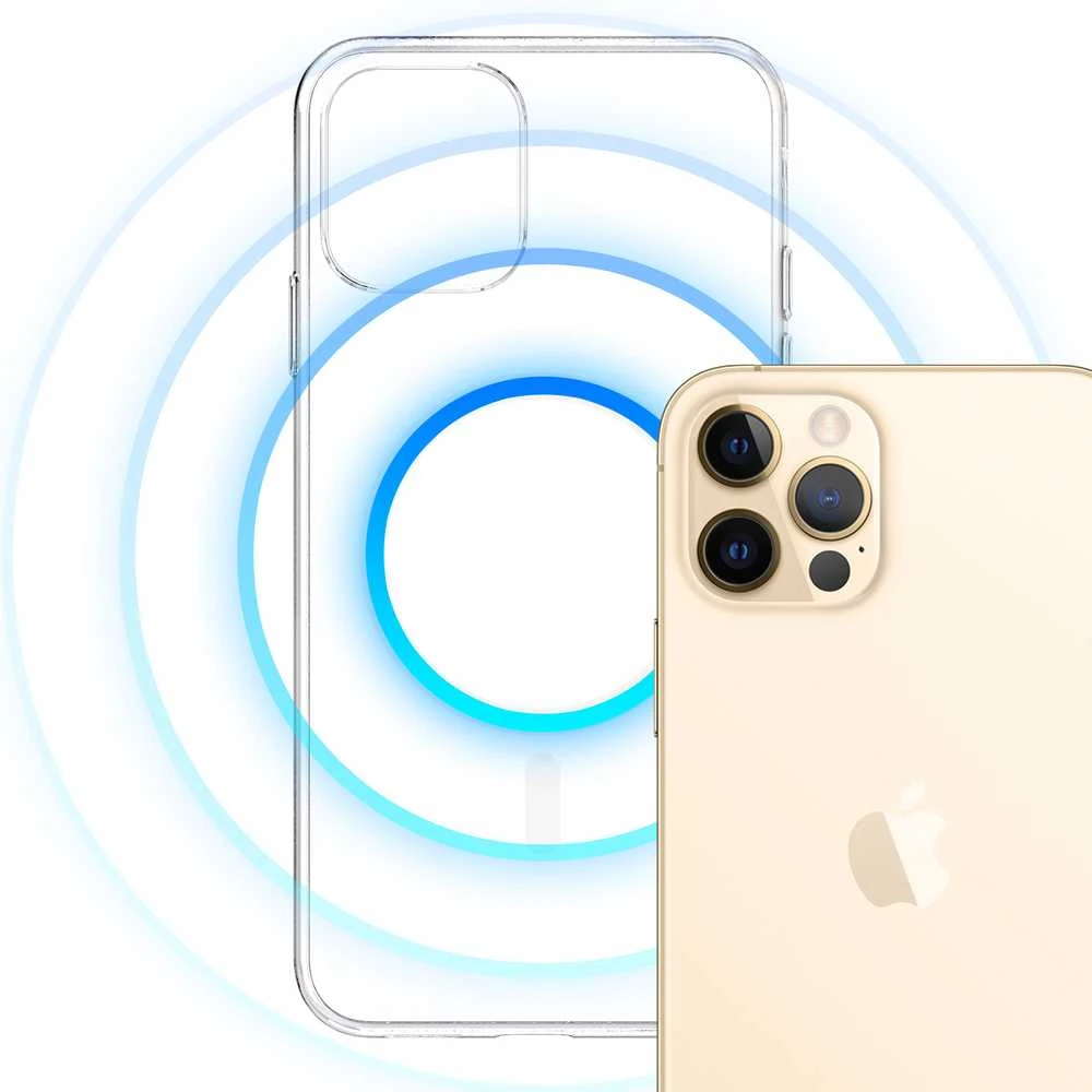 Nezatříděno 3mk skaidrus MagCase dėklas, skirtas Apple iPhone 12 Pro Max – skaidrus