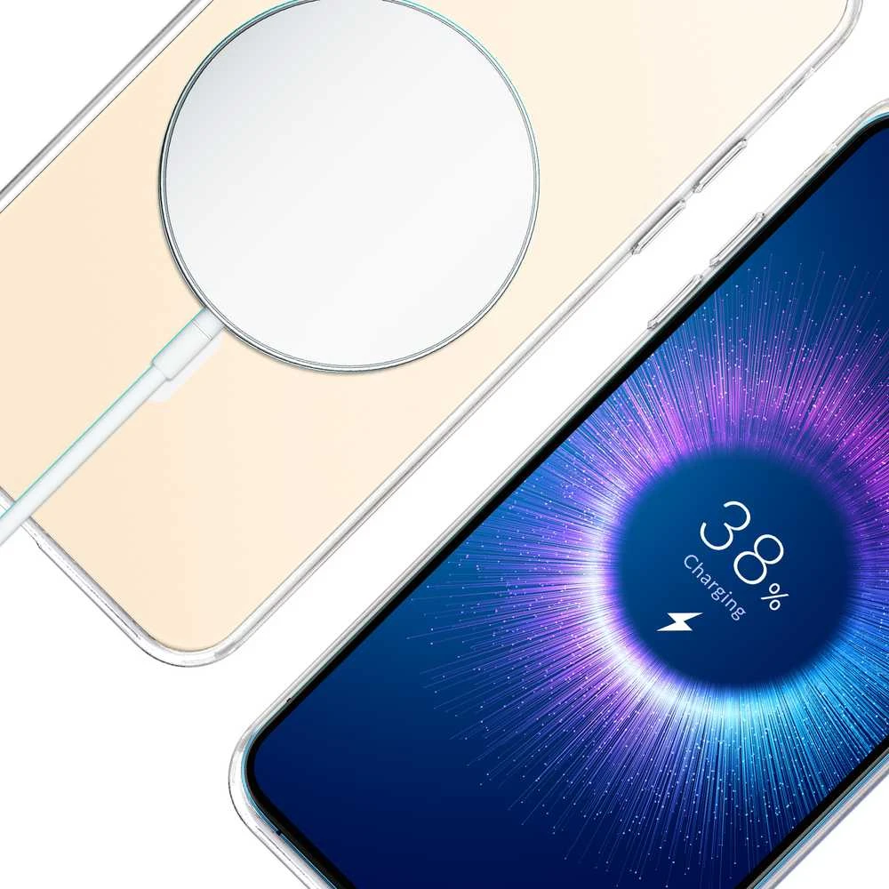 Nezatříděno 3mk skaidrus MagCase dėklas, skirtas Apple iPhone 12 Pro Max – skaidrus