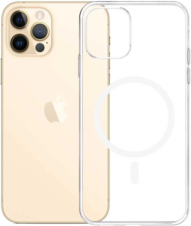 Nezatříděno 3mk skaidrus MagCase dėklas, skirtas Apple iPhone 12 Pro Max – skaidrus