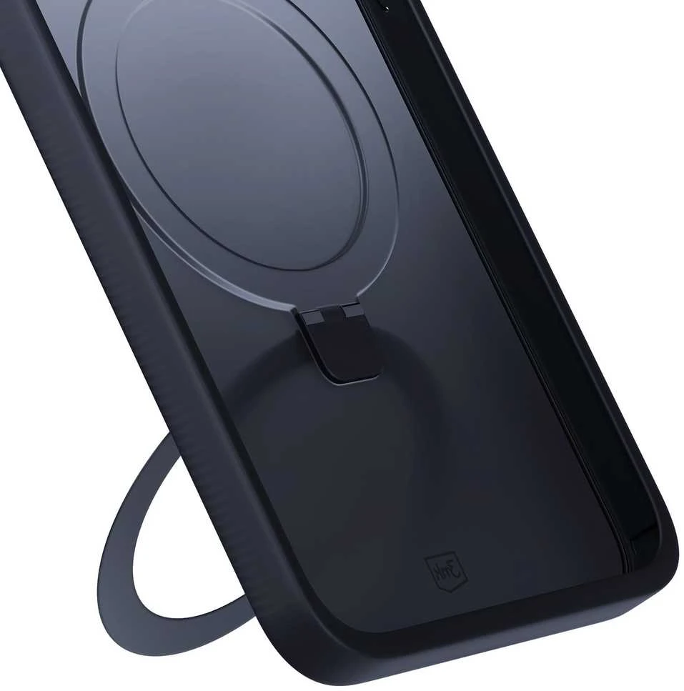 3mk Smoke Mag&Stand Apple iPhone 12 pro max - dėklas telefonui juodos spalvos