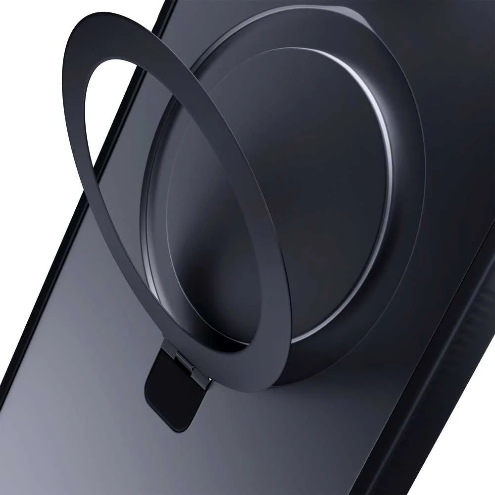 3mk Smoke Mag&Stand Apple iPhone 12 pro max - dėklas telefonui juodos spalvos