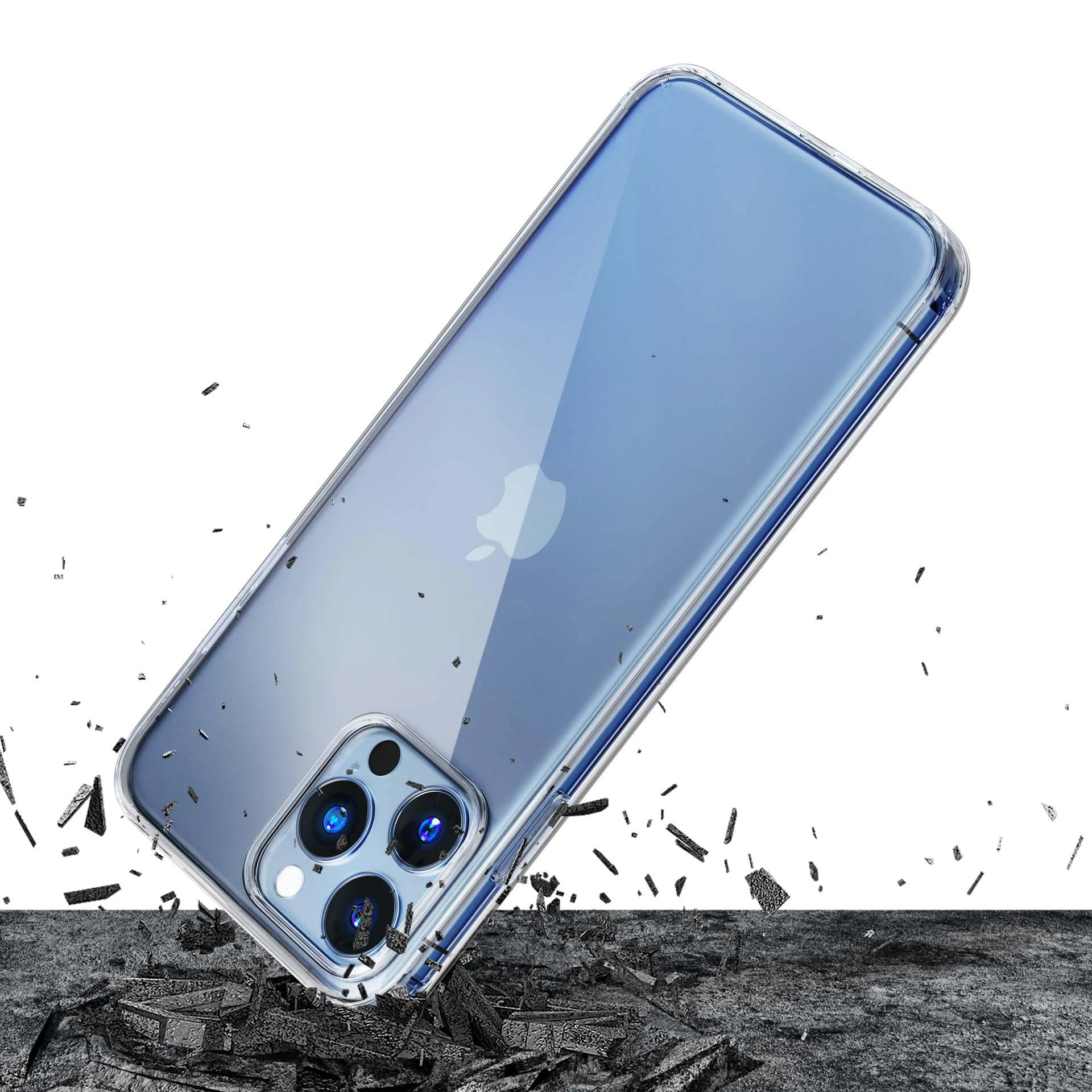 3MK, skirtas iPhone 13 Pro, TPU, skaidrus, skaidrus telefono dėklas
