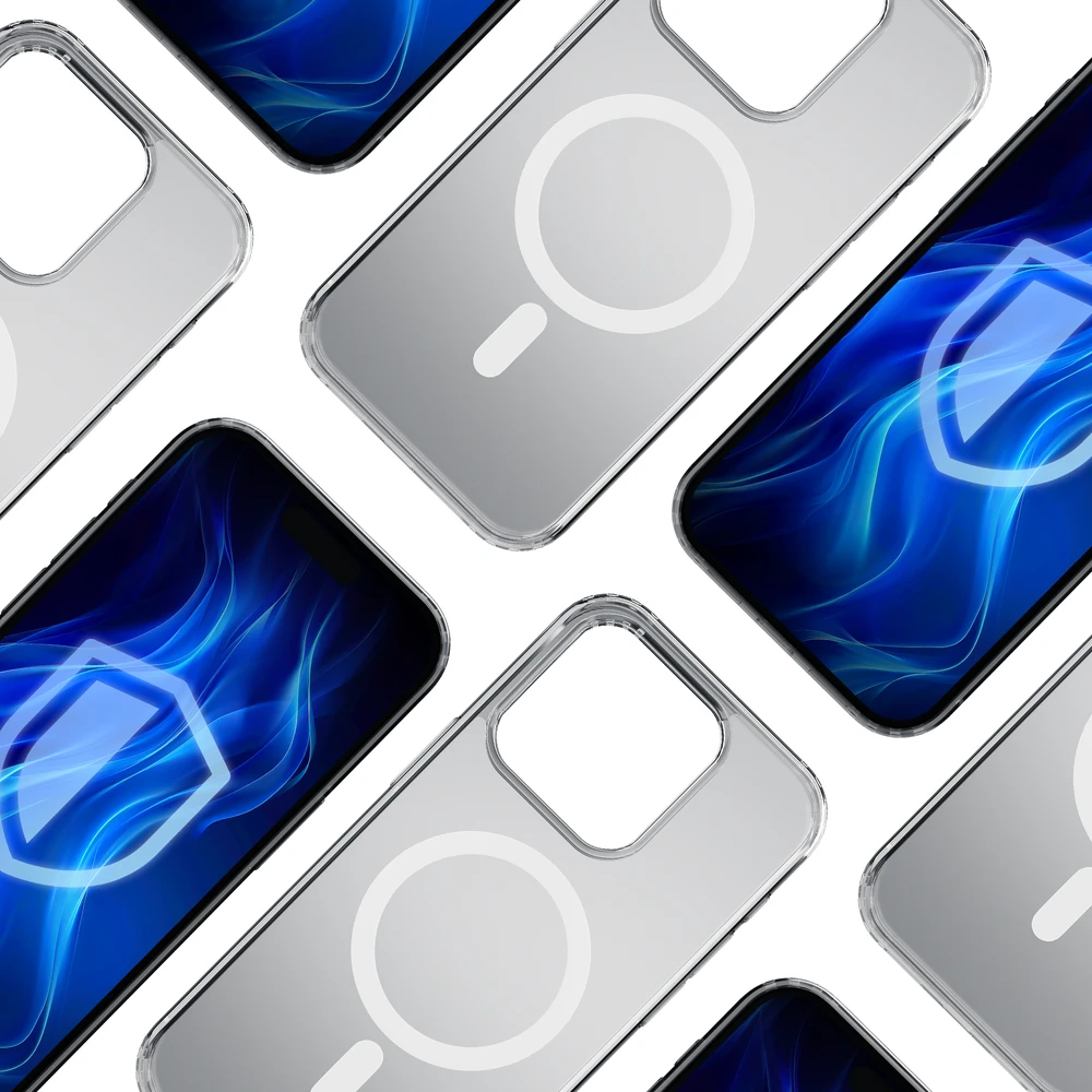 3mk Frosty MagCase Baltas dėklas Apple iPhone 13 Pro Max - baltas