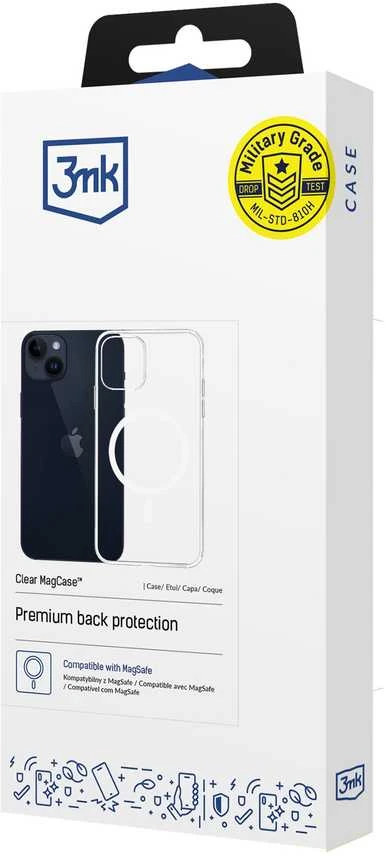 3MK skaidrus MagDėklas Apple iPhone 14 Plus