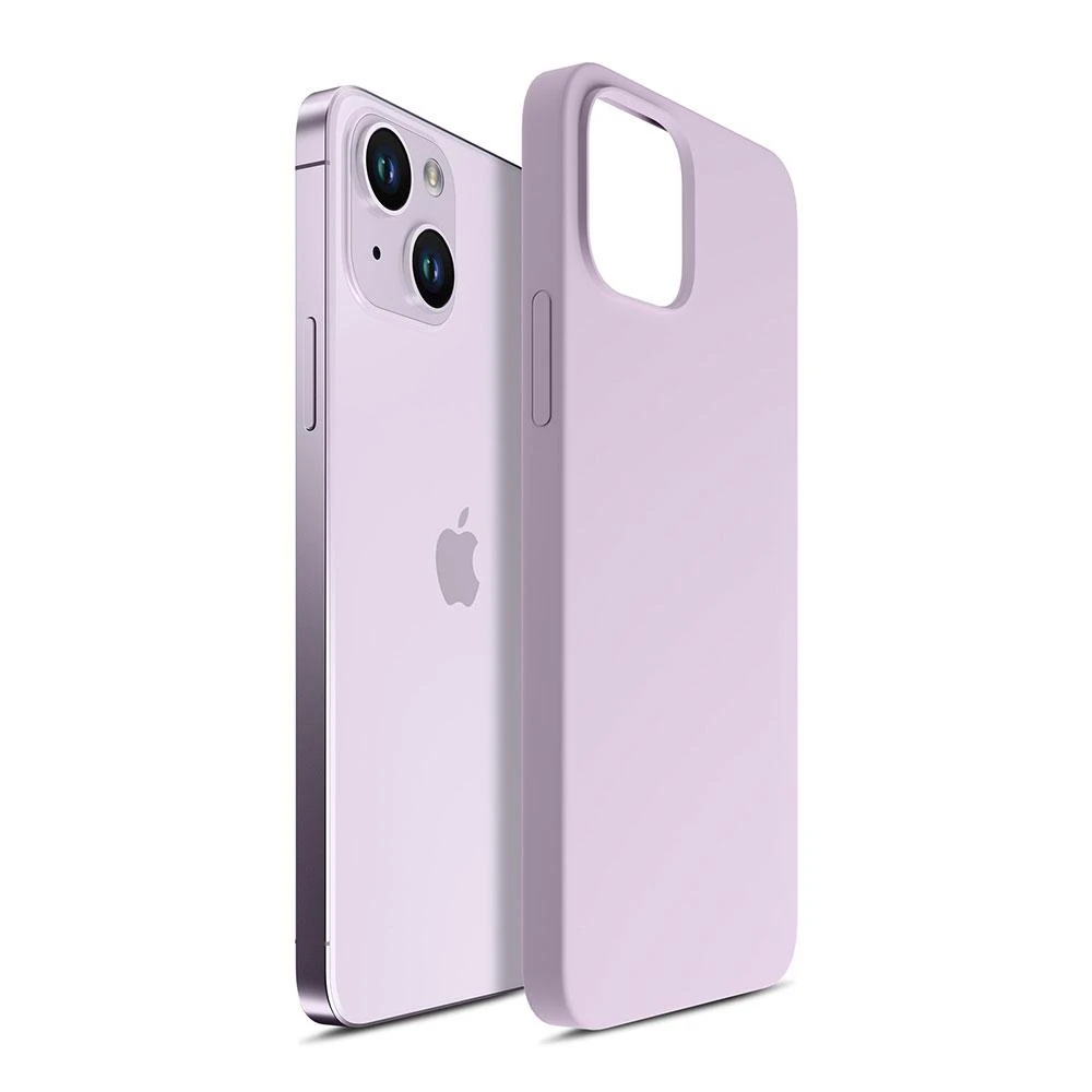 3MK Hardy dėklas iPhone 14 Plus / 15 Plus 6.7" violetinis / šviesiai violetinis MagSafe