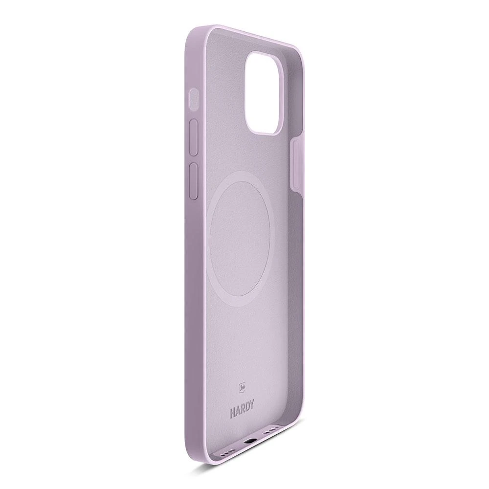 3MK Hardy dėklas iPhone 14 Plus / 15 Plus 6.7" violetinis / šviesiai violetinis MagSafe