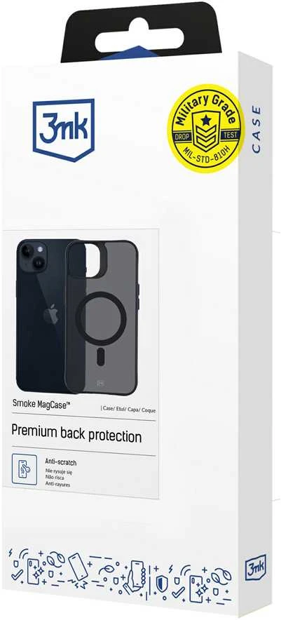 3MK Smoke MagDėklas Apple iPhone 14 Plus 6.7″