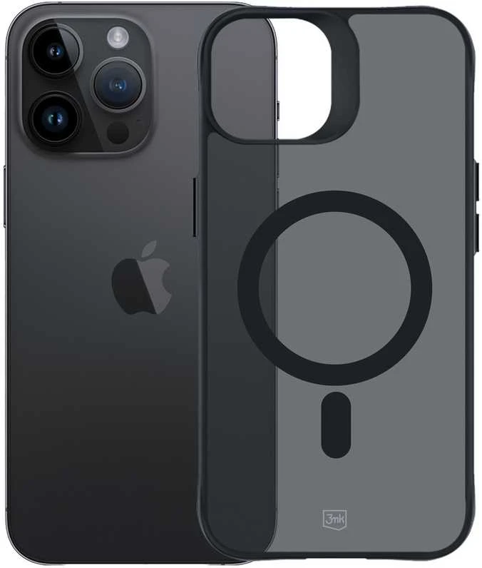 3mk Smoke MagCase with MagSafe Apple iPhone 14 Pro - Semi-dėklas telefonui skaidrus