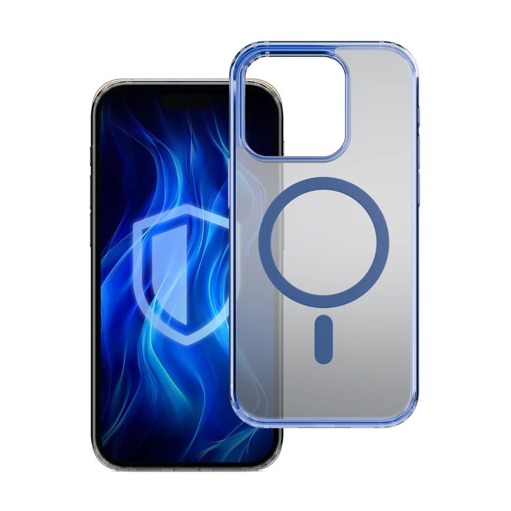 3mk Frosty MagCase Mėlyna dėklas Apple iPhone 14 Pro Max - Mėlyna