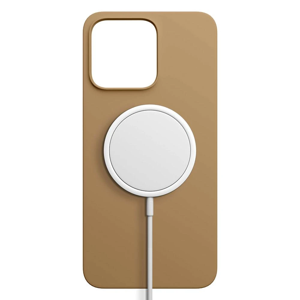 Dėklas Apple iPhone 14 Pro Max – 3mk Hardy Silicone MagCase Gold