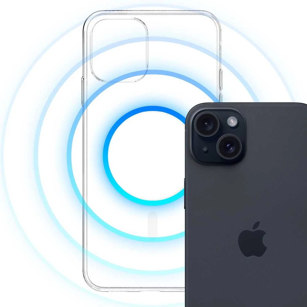 3MK skaidrus MagDėklas Apple iPhone 15