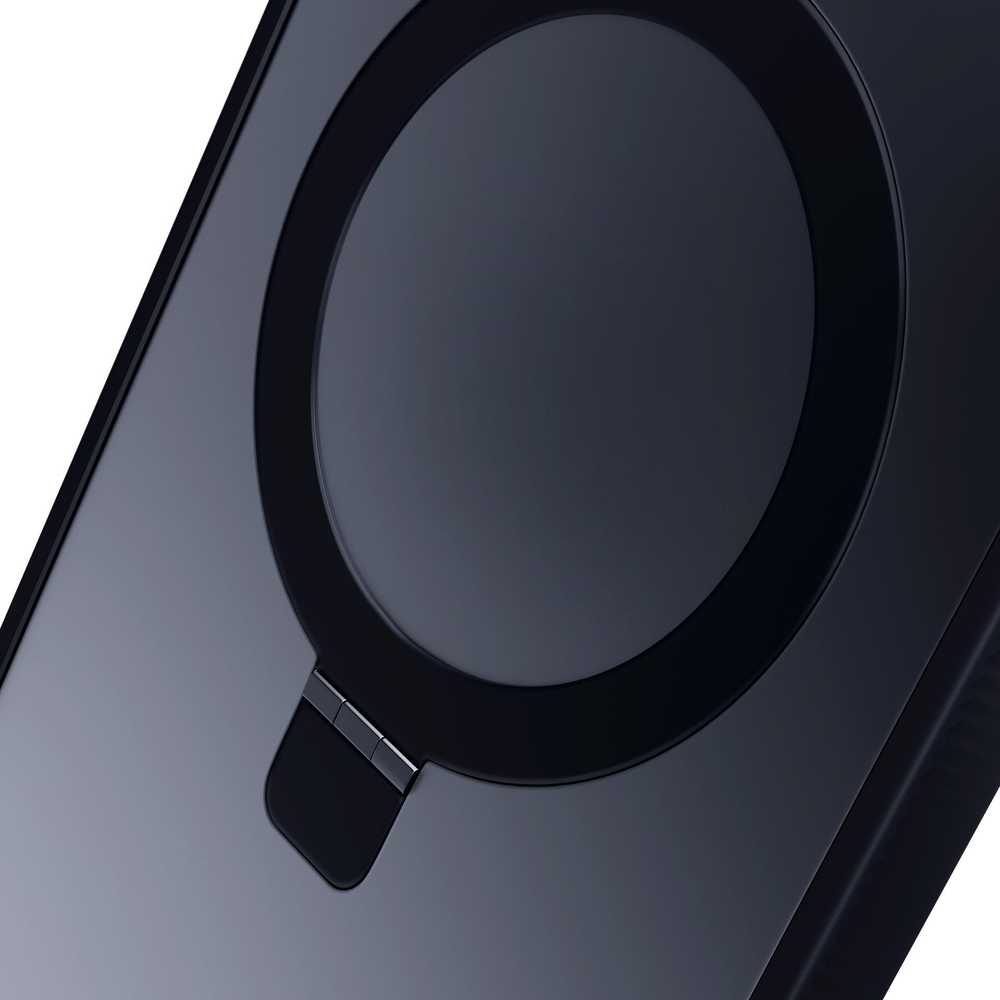 Dėklas 3MK Smoke Apple iPhone 15 Magsafe ir stovas