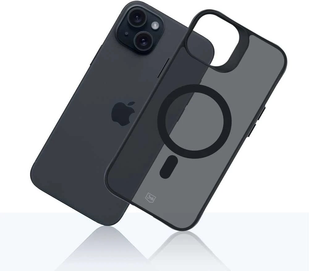 3MK Smoke MagDėklas Apple iPhone 15 6.1″