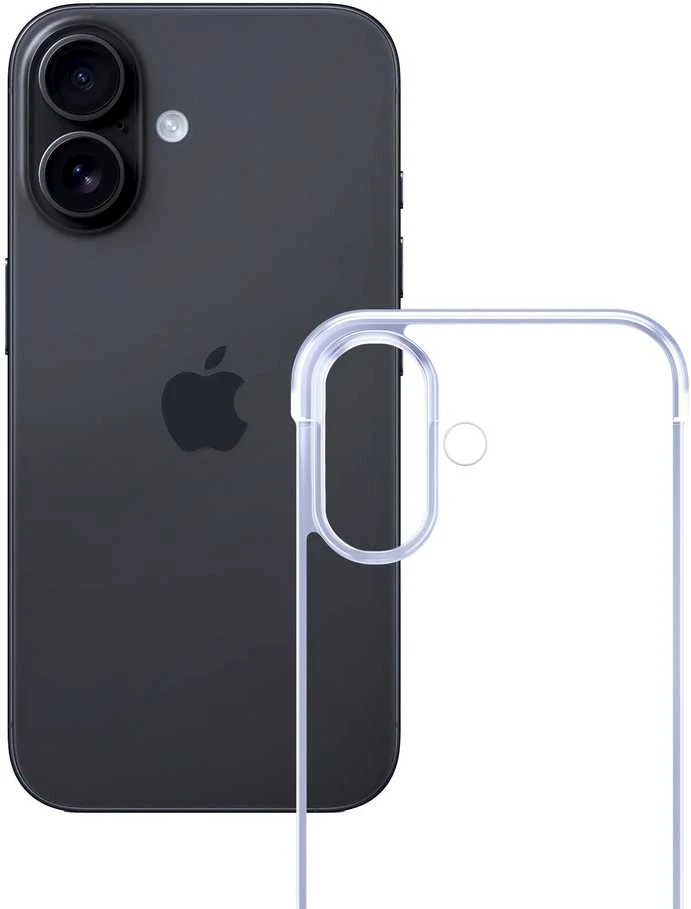 Apple iPhone 16 - 3mk Just20g skaidrus dėklas