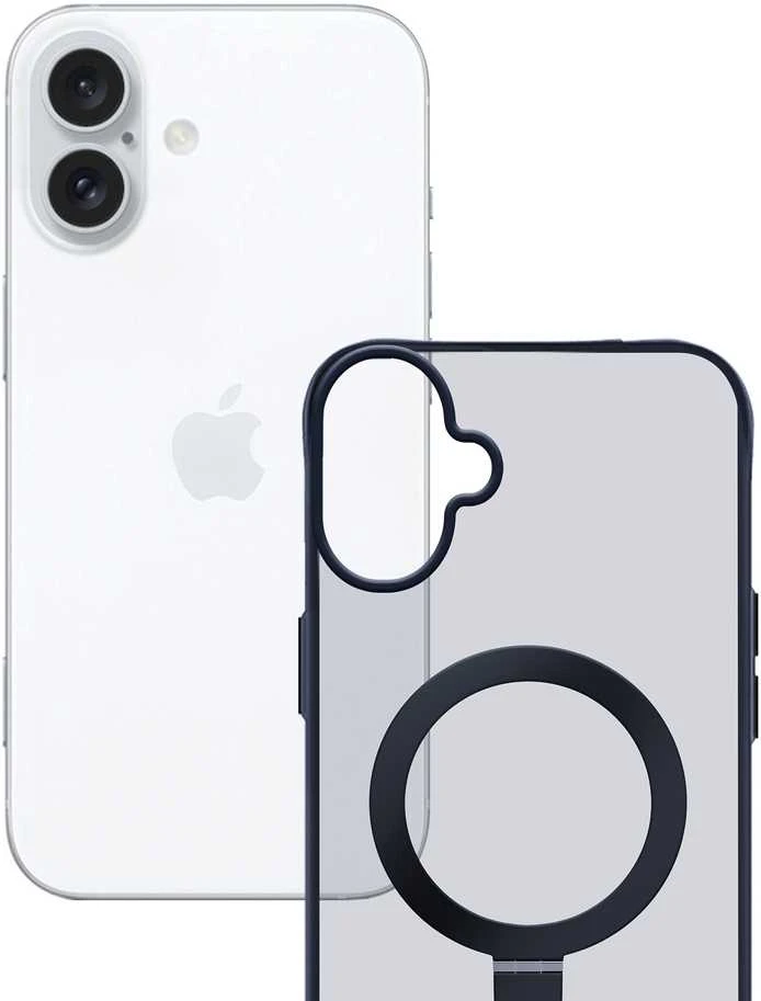 3MK dūminis dėklas Apple iPhone 16 Magsafe ir stovas