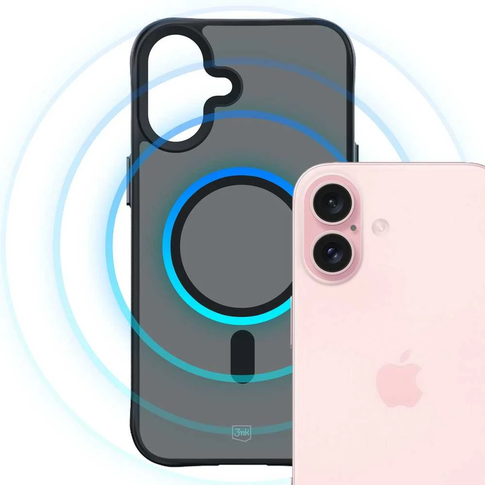 3MK Smoke MagDėklas Apple iPhone 16