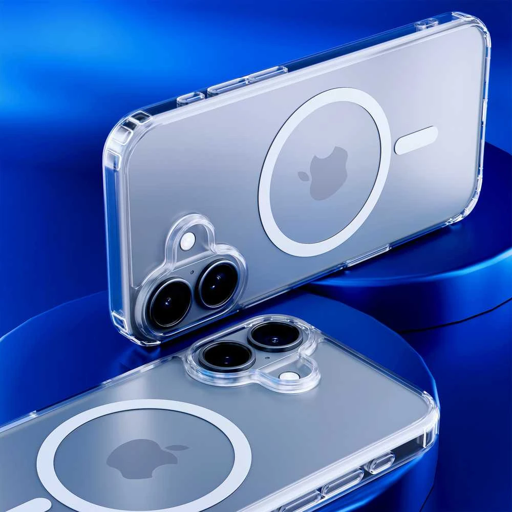 3MK MagDėklas Apple iPhone 16 Plus 6.7" skaidrus, suderinamas su MagSafe