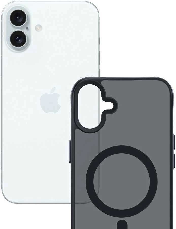 3mk Smoke MagCase with MagSafe Apple iPhone 16 Plus - semi-dėklas telefonui skaidrus