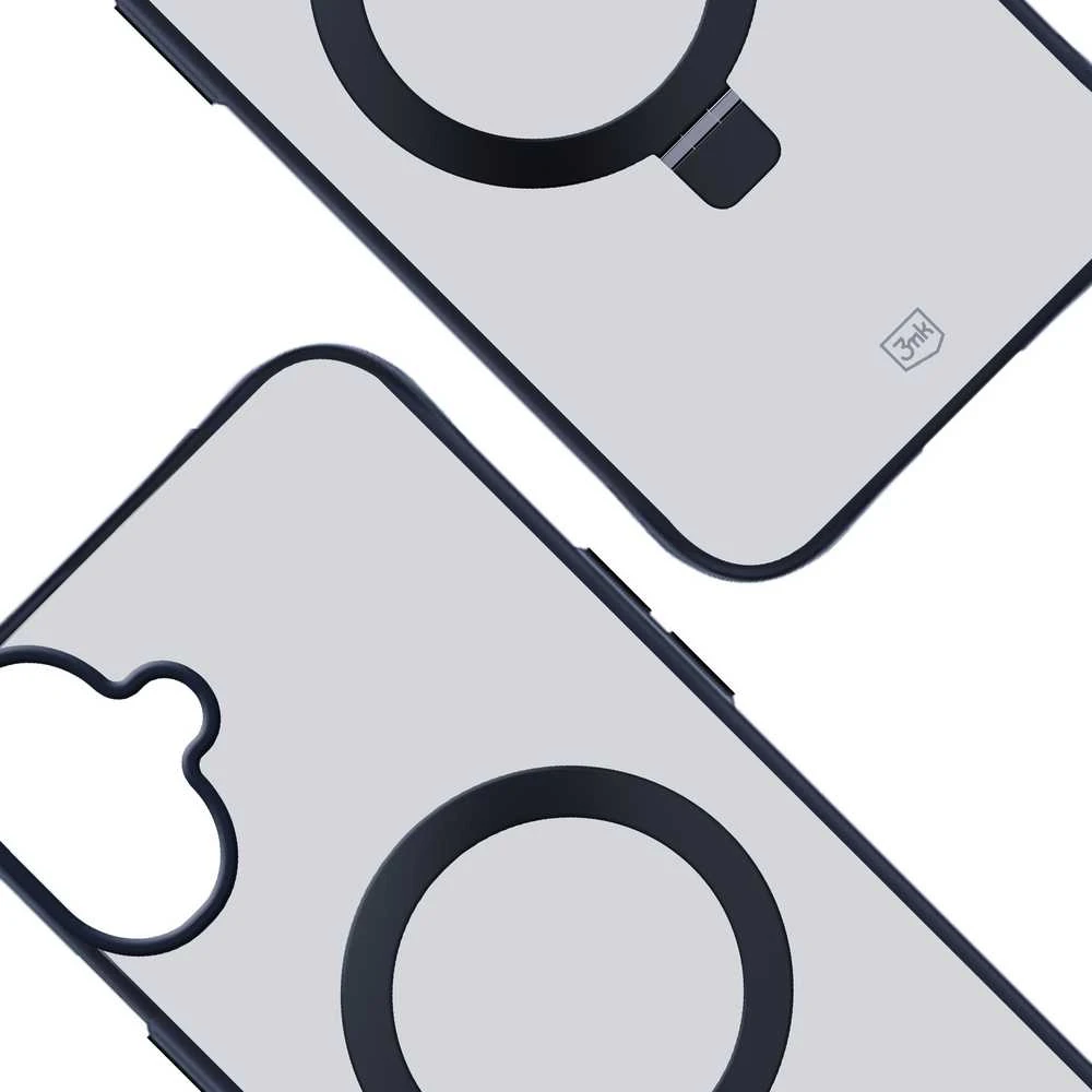 3MK dūminis dėklas Apple iPhone 16 Plus Magsafe ir stovas