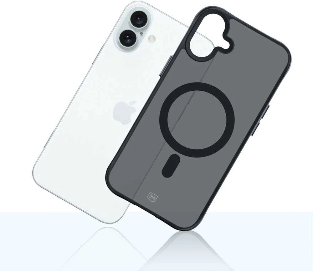 3mk Smoke MagCase with MagSafe Apple iPhone 16 Plus - semi-dėklas telefonui skaidrus