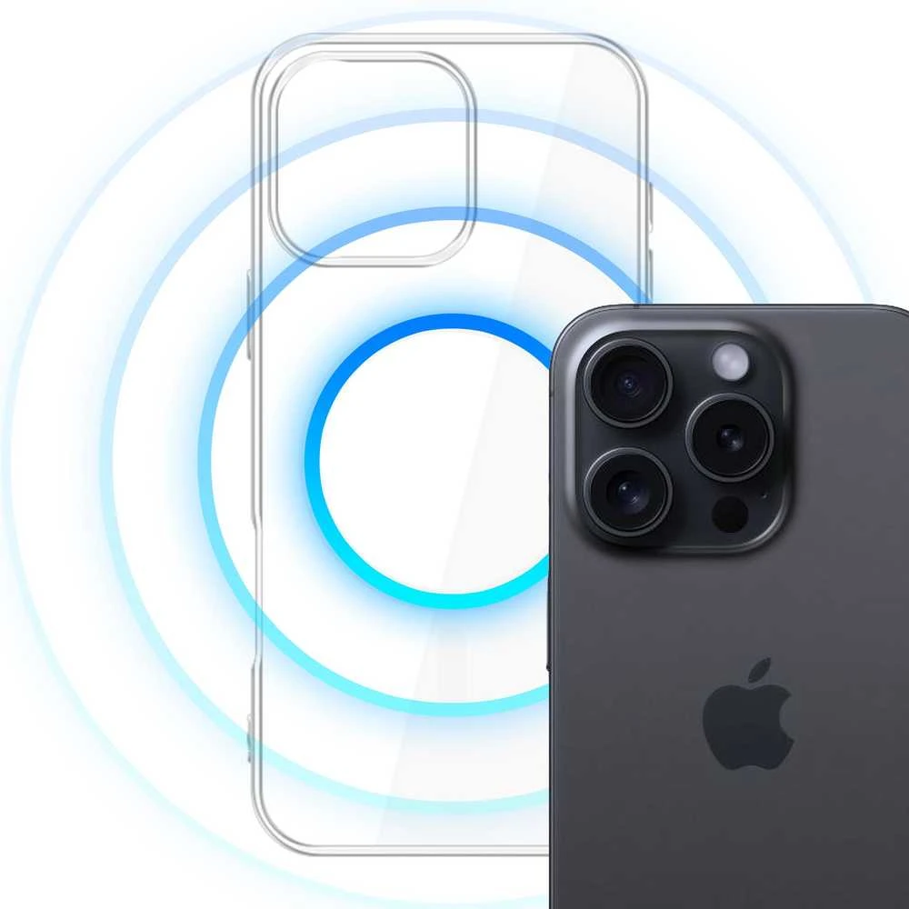Dėklas 3mk Clear MagCase Apple iPhone 16 Pro