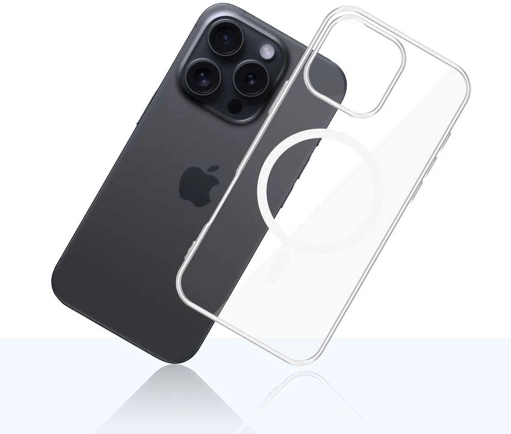 Dėklas 3mk Clear MagCase Apple iPhone 16 Pro